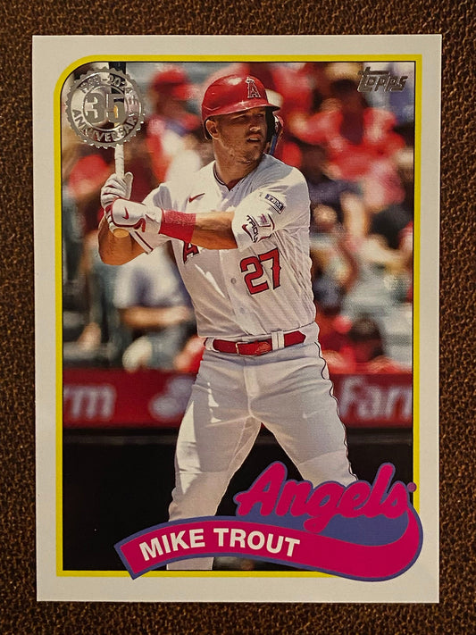Mike Trout - 2024 Topps Series 2 - 1989 Insert - Angels