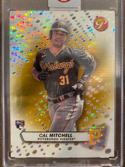 Cal Mitchell - 2023 Topps Pristine - Gold /50 - Pirates