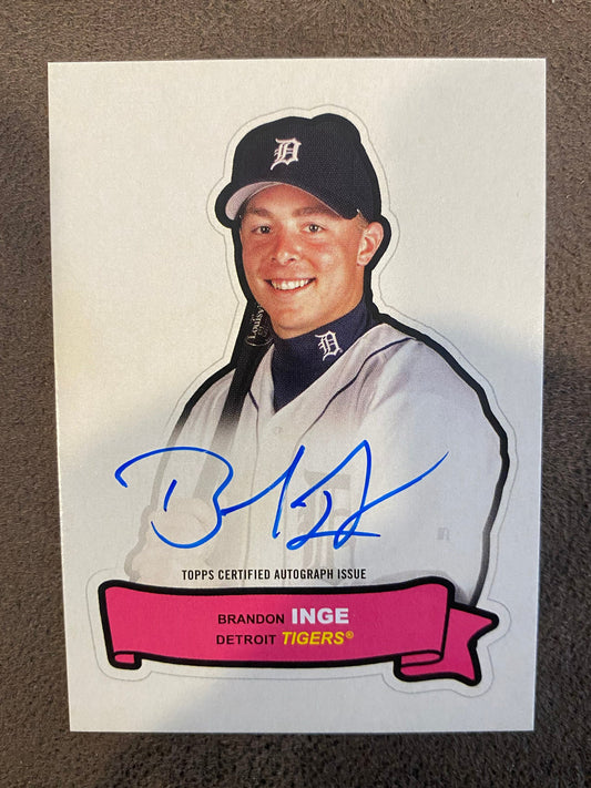 Brandon Inge - 2024 Topps Archives - 1968 Action All-Stars AUTO - Tigers