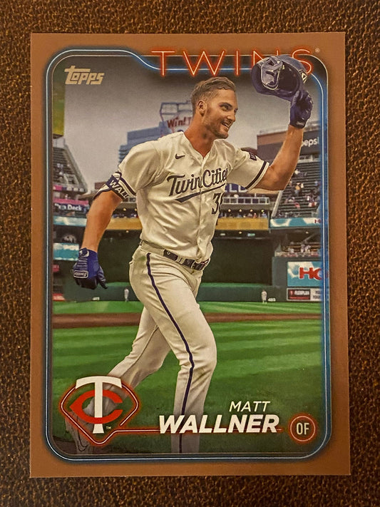 Matt Wallner - 2024 Topps Series 1 - Gold /2024 - Twins