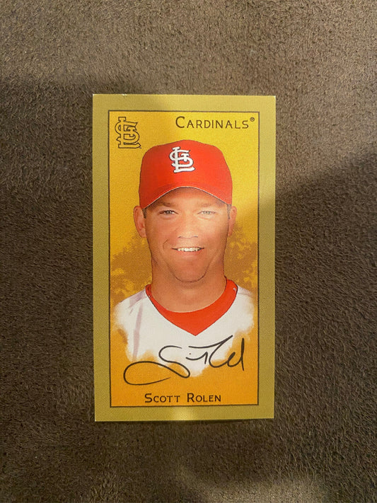 Scott Rolen - 2025 Topps T205 Mini - Cycle Back (**Corner Whiting**) - Cardinals