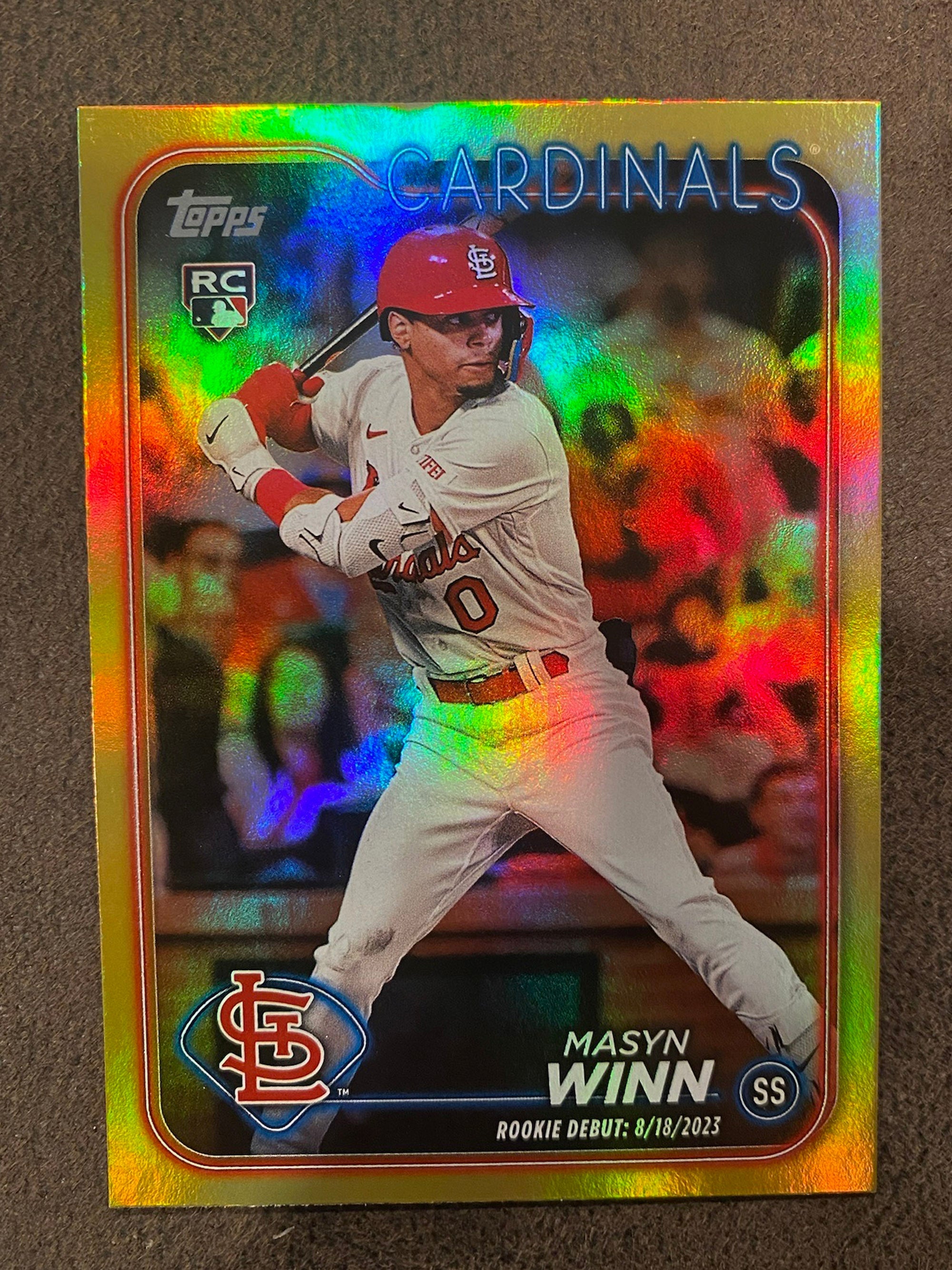 MLB - 【Topps】 2024 MLB MASYN WINN 選手 2024 Topps Masyn Winn Rookie #480 St. Louis Cardinals