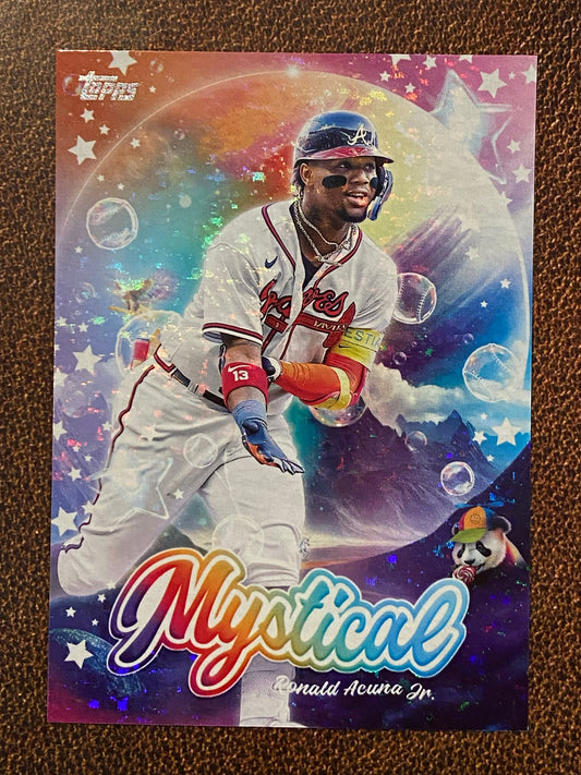 Ronald Acuna Jr - 2024 Topps Update - Mystical - Braves