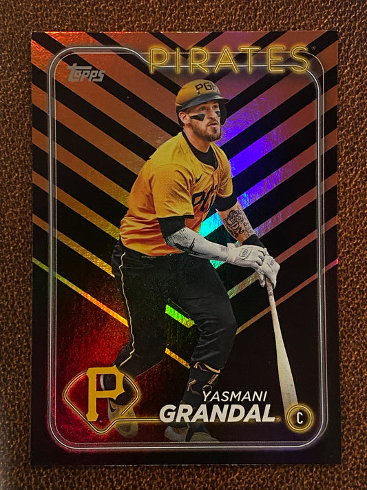 Yasmani Grandal - 2024 Topps Update - Holiday Parallel - Pirates