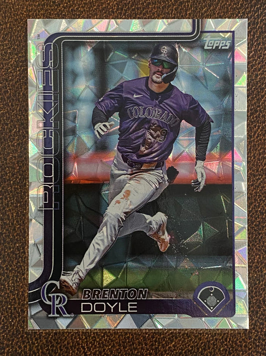 Brenton Doyle - 2025 Topps Series 1 - Diamante - Rockies