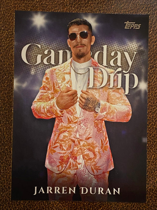 Jarren Duran - 2025 Topps Series 1 - Game Day Drip - Red Sox