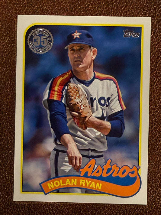Nolan Ryan - 2024 Topps Series 1 - 1989 Insert - Astros