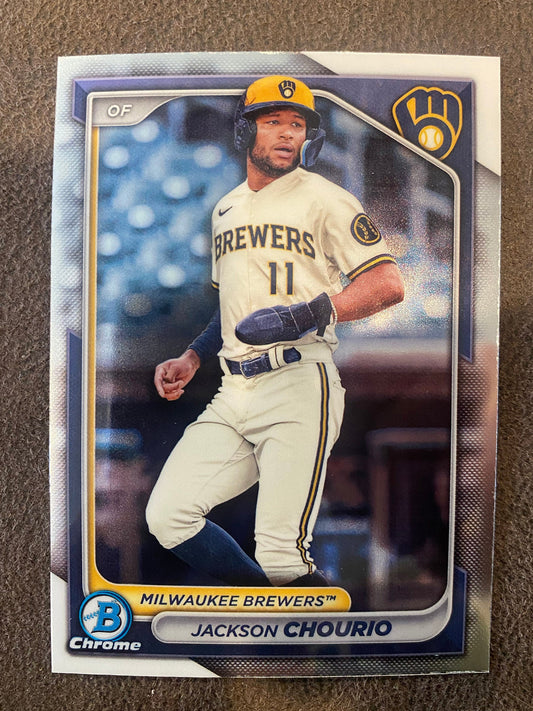 Jackson Chourio - 2024 Bowman - Chrome prospect - Brewers