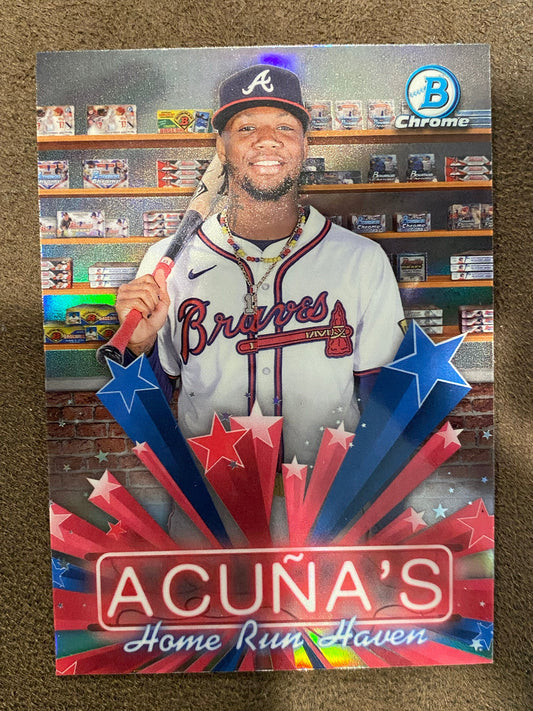 Ronald Acuna Jr. - 2025 Bowman - Hobby Stars (HS-10) - Braves
