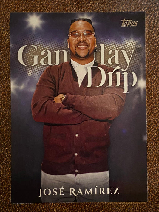 Jose Ramirez - 2025 Topps Series 1 - Game Day Drip - Guardians