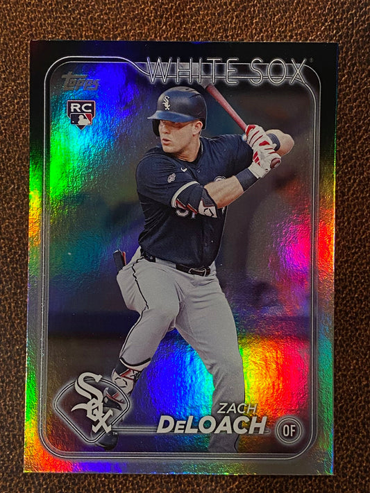 Zach DeLoach - 2024 Topps Update - Rainbow Foil - White Sox