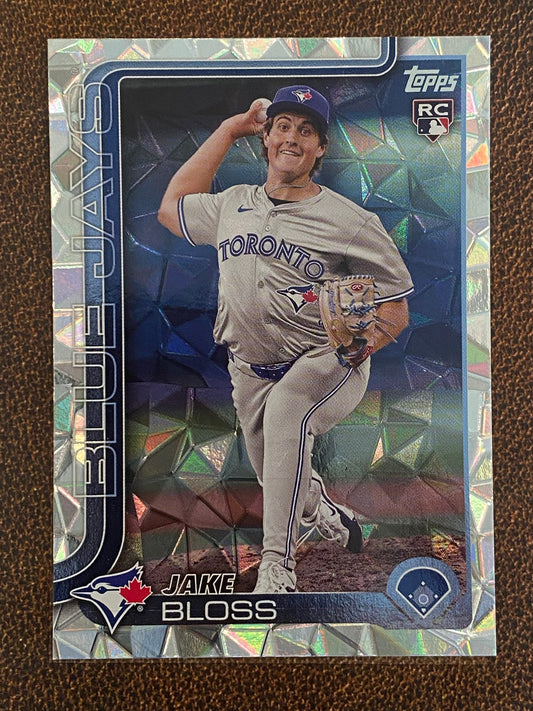 Jake Bloss - 2025 Topps Series 1 - Diamante - Blue Jays