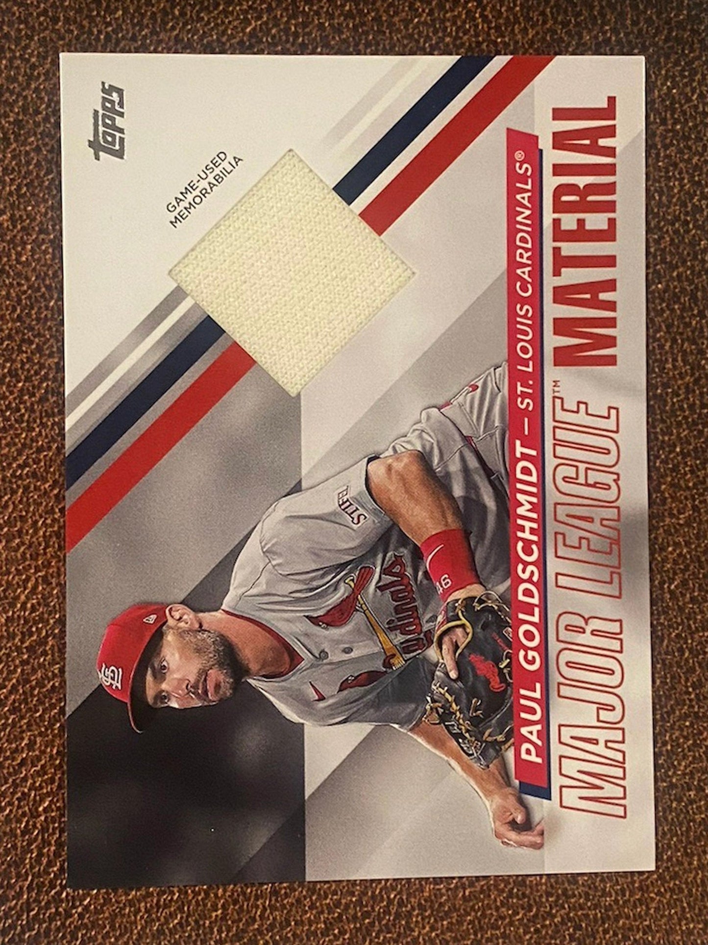 Paul Goldschmidt - 2024 Topps Update - Major League Material Game Used Relic - Cardinals