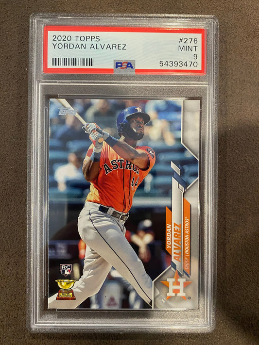 Yordan Alvarez - 2020 Topps - #276 (PSA 9) - Astros