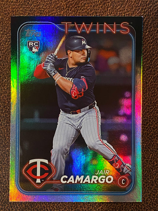 Jair Camargo - 2024 Topps Update - Rainbow Foil - Twins