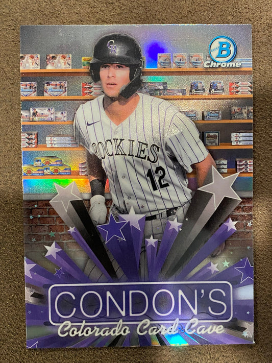 Charlie Condon - 2025 Bowman - Hobby Stars (HS-14) - Rockies