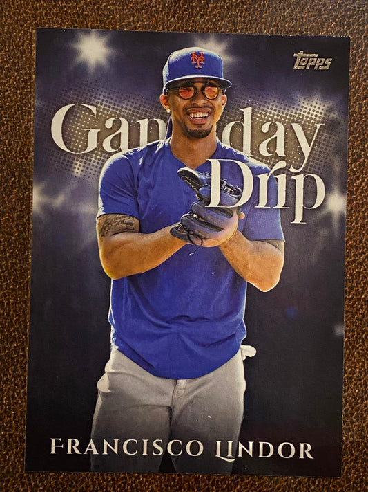 Francisco Lindor - 2025 Topps Series 1 - Game Day Drip - Mets