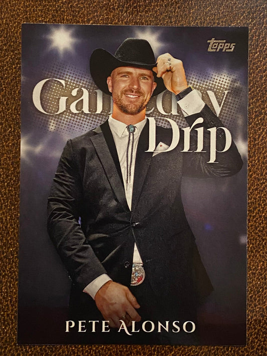 Pete Alonso - 2025 Topps Series 1 - Game Day Drip - Mets