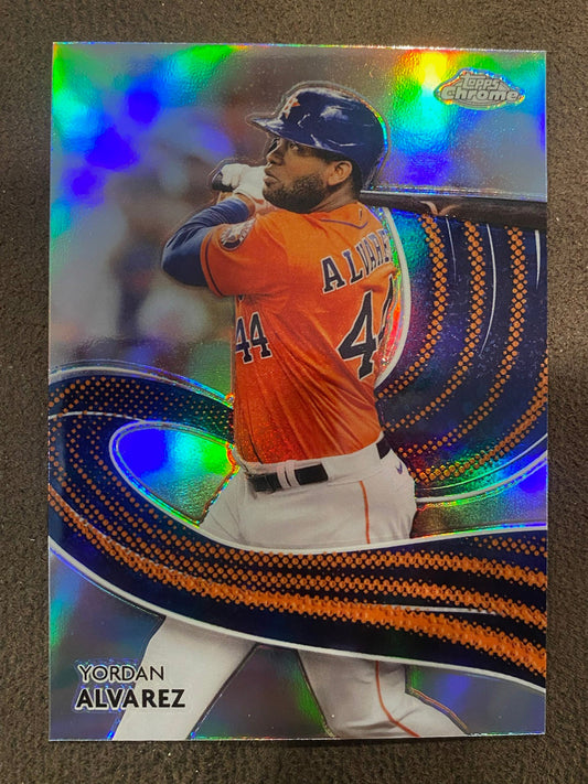 Yordan Alvarez - 2024 Topps Chrome - Strokes - Astros