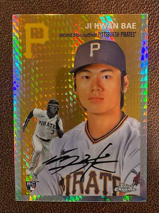 Ji Hwan Bae - 2023 Topps Chrome Platinum Anniversary - Prism Refractor - Pirates