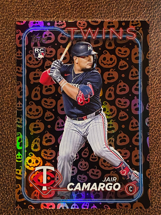 Jair Camargo - 2024 Topps Update - Halloween Jack O’ Lantern SP - Twins