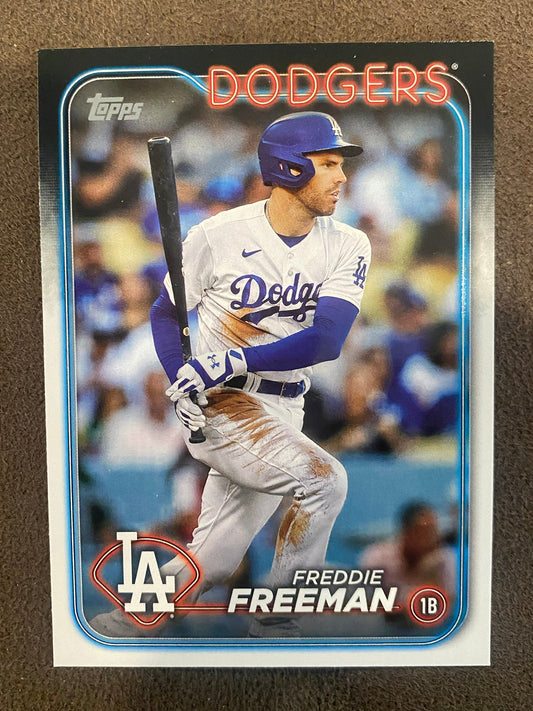 Freddie Freeman - 2024 Topps Series 1 - Base card - Dodgers