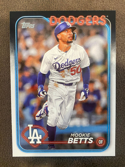 Mookie Betts - 2024 Topps Series 1 - Base card - Dodgers