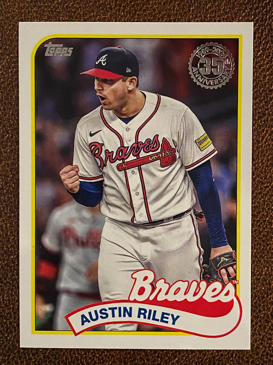 Austin Riley - 2024 Topps Series 2 - 1989 Insert - Braves