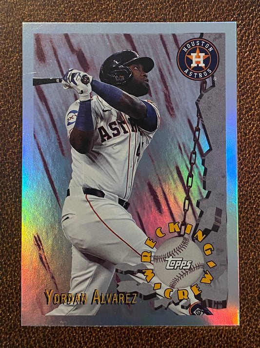 Yordan Alvarez - 2024 Topps Archives - 1996 Wrecking Crew - Astros