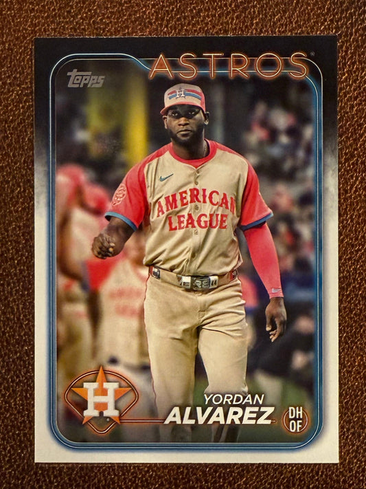 Yordan Alvarez - 2024 Topps Update - All Star Game - Astros