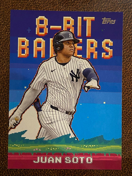 Juan Soto - 2025 Topps Series 1 - 8-Bit Baller - Mets