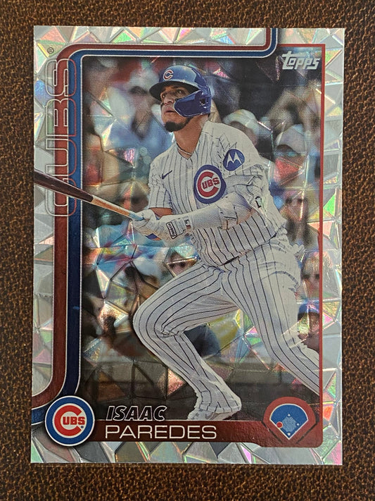 Isaac Paredes - 2025 Topps Series 1 - Diamante - Cubs
