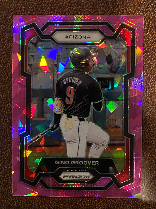 Gino Groover - 2024 Panini Prizm - Pink Ice - Diamondbacks