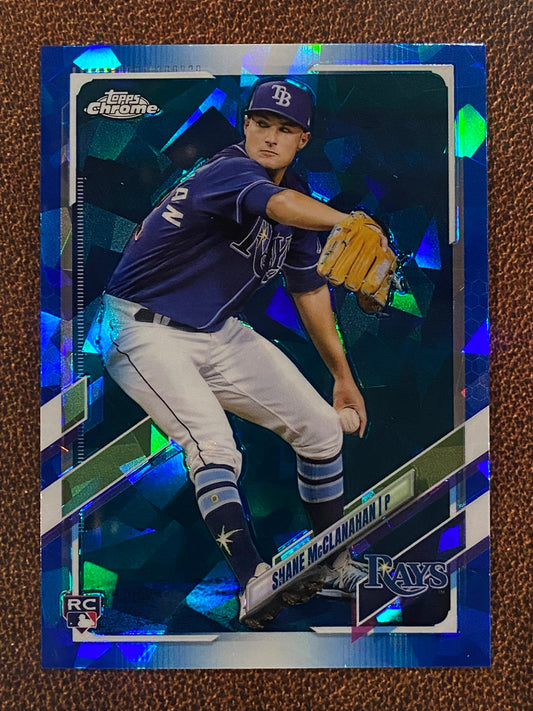 Shane McClanahan - 2021 Topps Chrome Sapphire - Sapphire - Rays