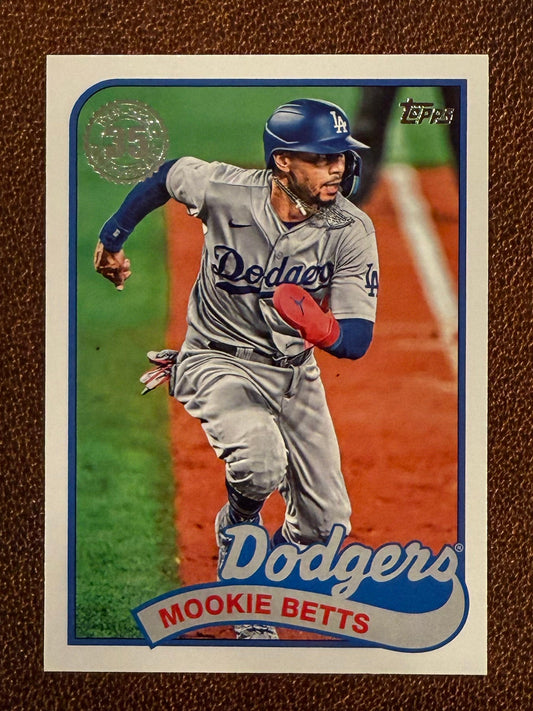 Mookie Betts - 2024 Topps Series 1 - 1989 Insert - Dodgers
