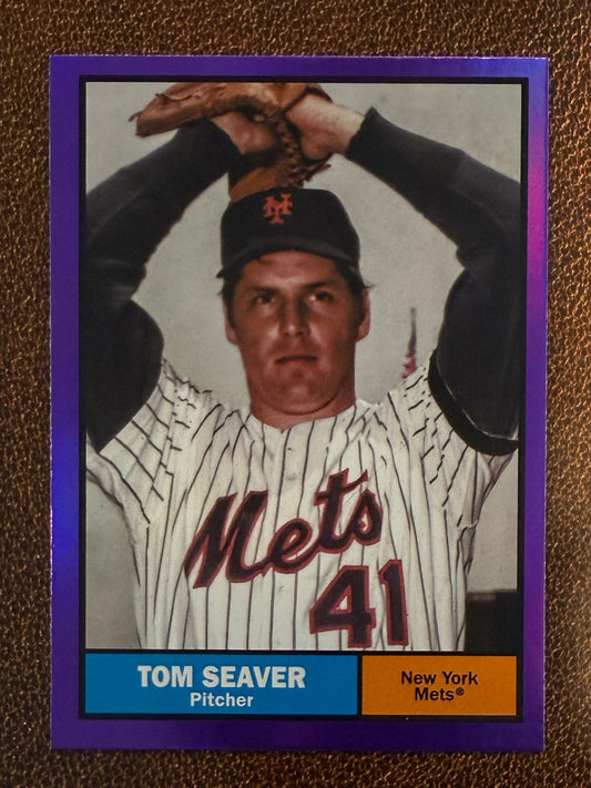 Tom Seaver - 2024 Topps Archives - Purple Foil - Mets