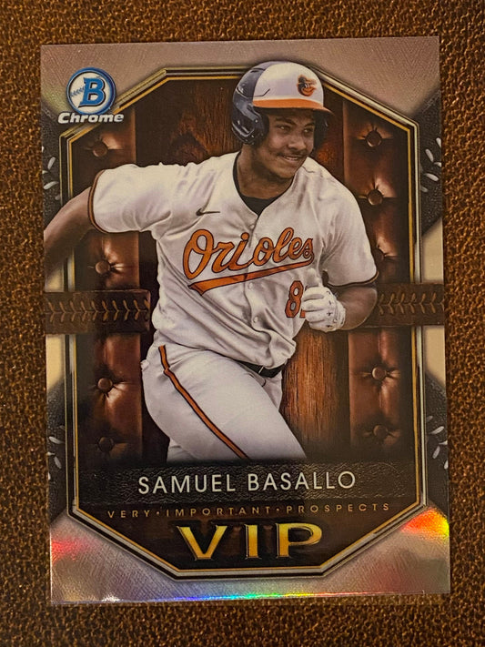 Samuel Basallo - 2025 Bowman - Very Important Prospects - Orioles