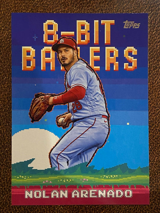 Nolan Arenado - 2025 Topps Series 1 - 8-Bit Baller - Cardinals