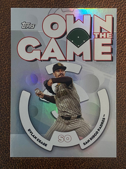 Dylan Cease - 2024 Topps Archives - Own the Game - Padres