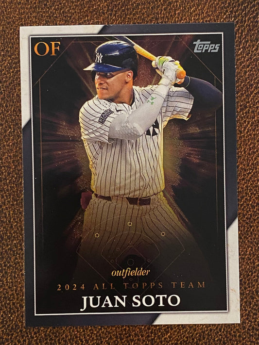 Juan Soto - 2025 Topps Series 1 - 2024 All Topps Team - Yankees