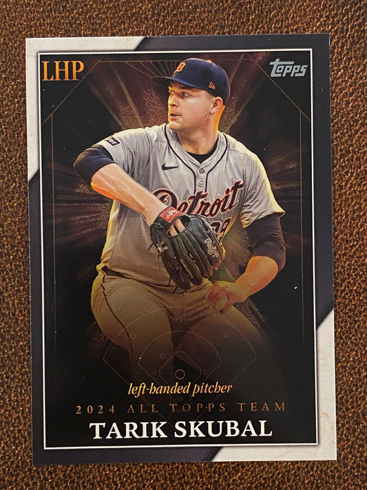 Tarik Skubal - 2025 Topps Series 1 - 2024 All Topps Team - Tigers