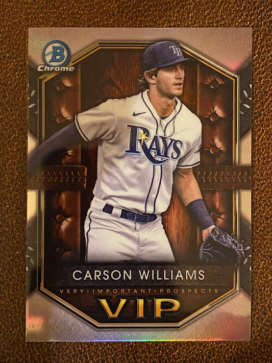 Carson Williams - 2025 Bowman - Very Important Prospects - Rays