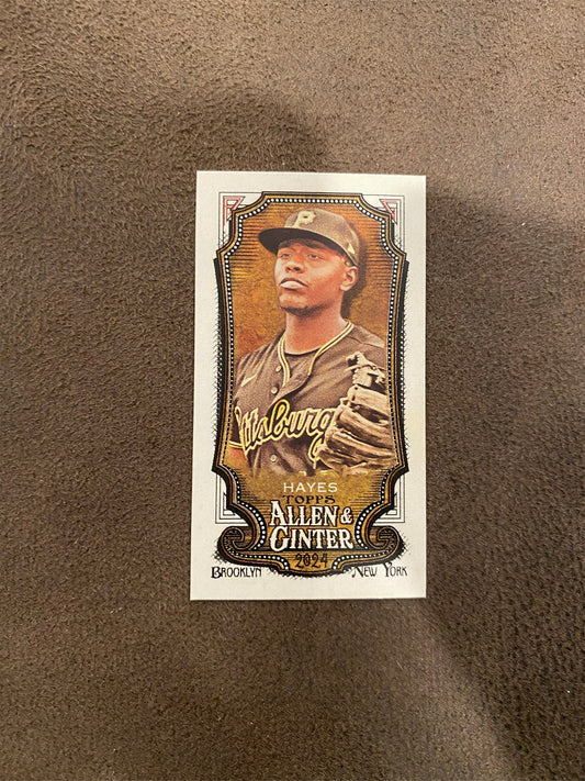 Ke’Bryan Hayes - 2024 Allen & Ginter - Mini A&G Back - Pirates