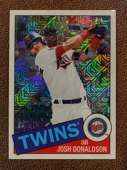 Josh Donaldson - 2020 Topps Update - Silverpack Mojo Refractor - Twins