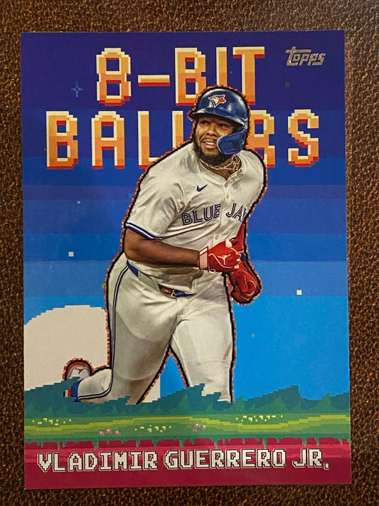 Vladimir Guerrero Jr. - 2025 Topps Series 1 - 8-Bit Baller - Blue Jays