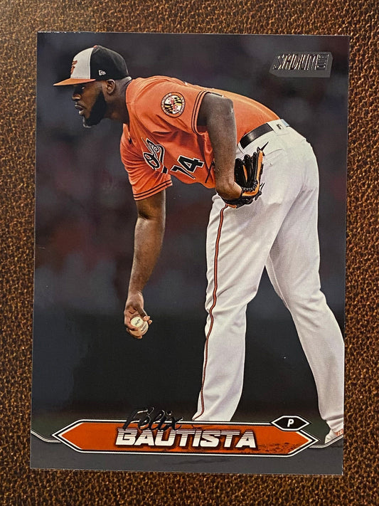 Felix Bautista - 2024 Topps Stadium Club - Black Foil - Orioles