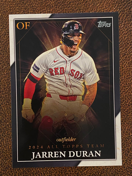 Jarren Duran - 2025 Topps Series 1 - 2024 All Topps Team - Red Sox