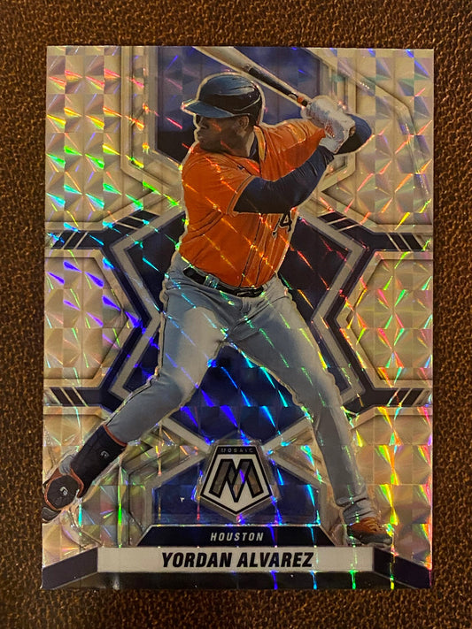 Yordan Alvarez - 2022 Mosaic - Mosaic Parallel - Astros