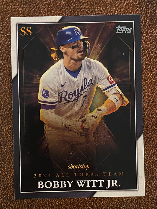 Bobby Witt Jr. - 2025 Topps Series 1 - 2024 All Topps Team - Royals