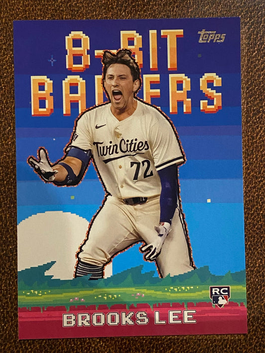Brooks Lee - 2025 Topps Series 1 - 8-Bit Baller - Twins
